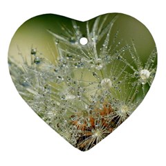 Dandelion Heart Ornament