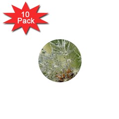 Dandelion 1  Mini Button Magnet (10 Pack) by Siebenhuehner