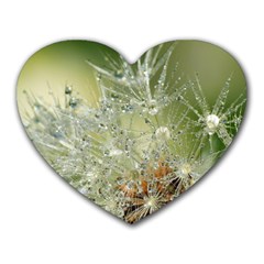 Dandelion Mouse Pad (heart) by Siebenhuehner