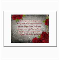 Maggie s Quote Postcard 4 x 6  (10 Pack)