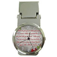 Maggie s Quote Money Clip With Watch