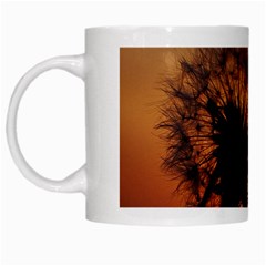 Dandelion White Coffee Mug