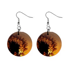 Dandelion Mini Button Earrings