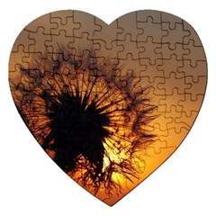 Dandelion Jigsaw Puzzle (heart) by Siebenhuehner