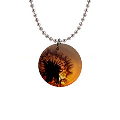 Dandelion Button Necklace by Siebenhuehner