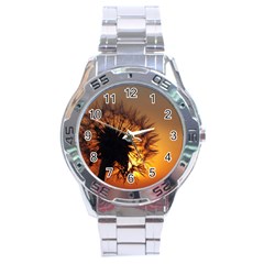 Dandelion Stainless Steel Watch (men s)