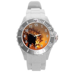 Dandelion Plastic Sport Watch (large) by Siebenhuehner