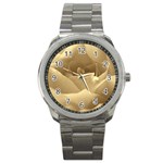 Rose  Sport Metal Watch Front