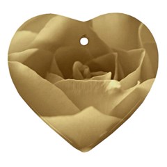 Rose  Heart Ornament (two Sides) by Siebenhuehner