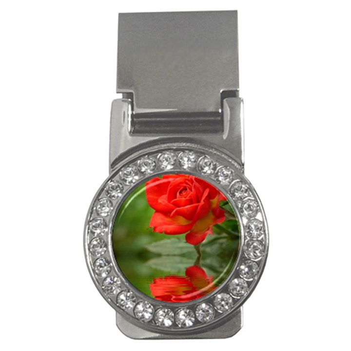 Rose Money Clip (CZ)