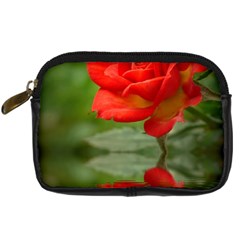 Rose Digital Camera Leather Case by Siebenhuehner