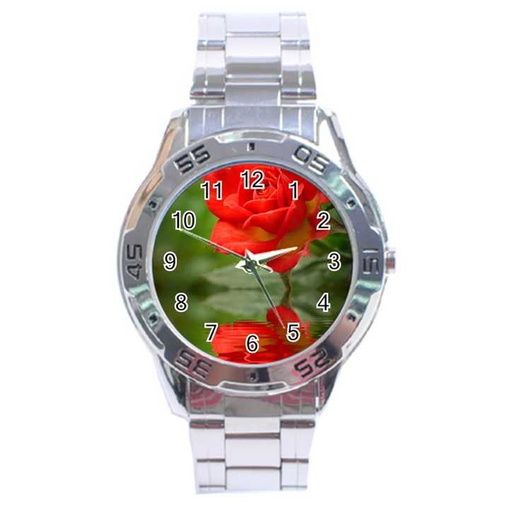 Rose Stainless Steel Watch (Men s)