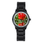 Rose Sport Metal Watch (Black) Front