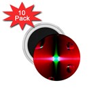 Magic Balls 1.75  Button Magnet (10 pack) Front