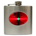 Magic Balls Hip Flask Front