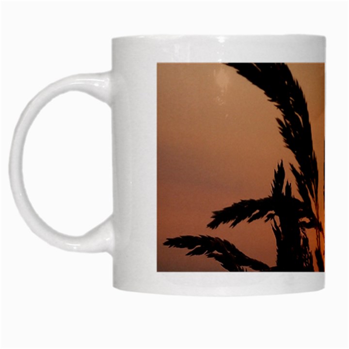 Sunset White Coffee Mug