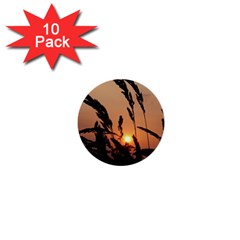 Sunset 1  Mini Button (10 Pack) by Siebenhuehner