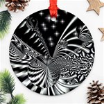 Space Round Ornament (Two Sides) Front