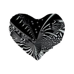 Space 16  Premium Heart Shape Cushion  by Siebenhuehner