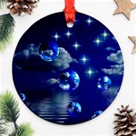 Sky Round Ornament Front