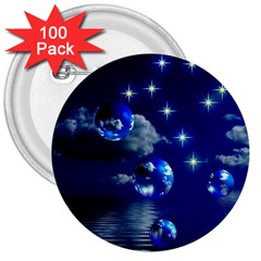 Sky 3  Button (100 Pack) by Siebenhuehner