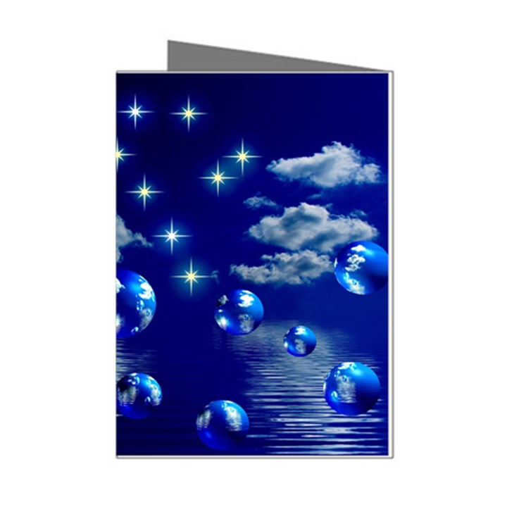 Sky Mini Greeting Card (8 Pack)