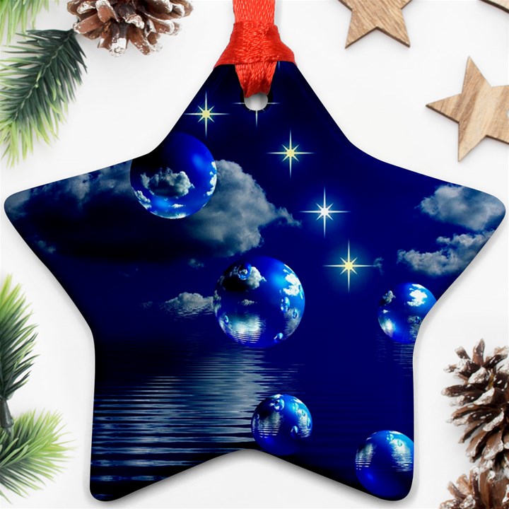 Sky Star Ornament (Two Sides)