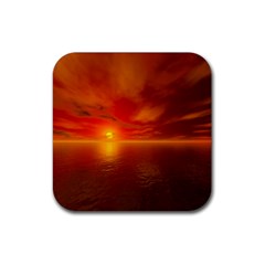 Sunset Drink Coaster (square) by Siebenhuehner