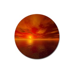 Sunset Magnet 3  (round)