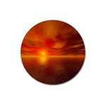 Sunset Magnet 3  (Round) Front