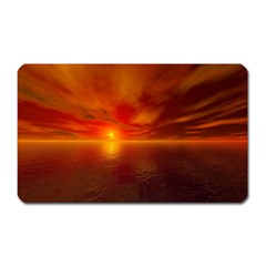 Sunset Magnet (rectangular) by Siebenhuehner