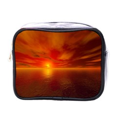 Sunset Mini Travel Toiletry Bag (one Side) by Siebenhuehner