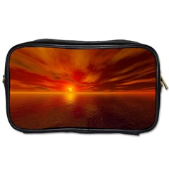 Sunset Travel Toiletry Bag (one Side) by Siebenhuehner