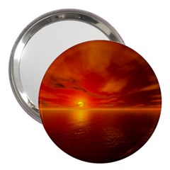 Sunset 3  Handbag Mirror by Siebenhuehner