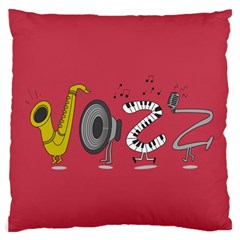 Jazz Large Cushion Case (single Sided) 