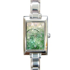 Dreamland Rectangular Italian Charm Watch by Siebenhuehner