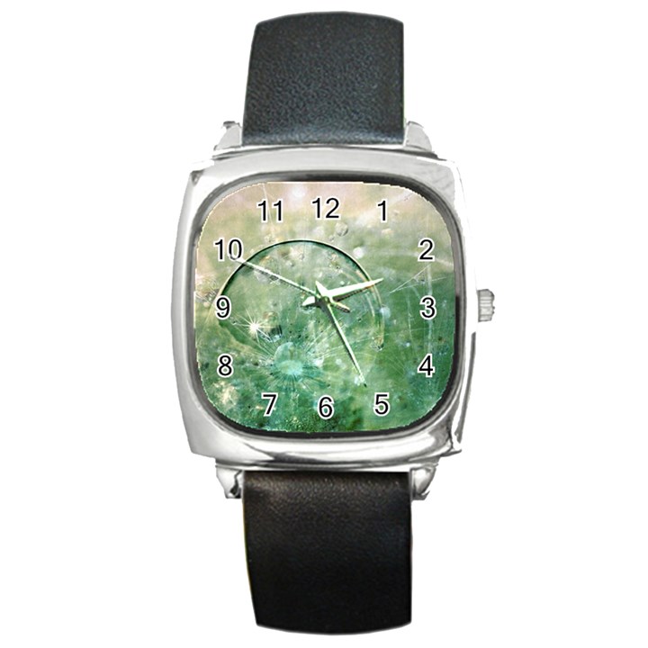 Dreamland Square Leather Watch