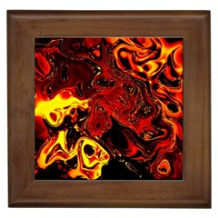 Fire Framed Ceramic Tile by Siebenhuehner