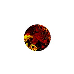 Fire 1  Mini Button Magnet by Siebenhuehner