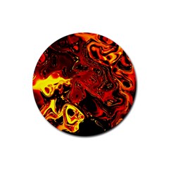 Fire Drink Coasters 4 Pack (round) by Siebenhuehner