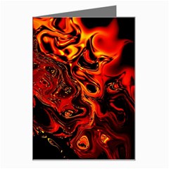 Fire Greeting Card by Siebenhuehner