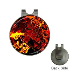 Fire Hat Clip With Golf Ball Marker by Siebenhuehner