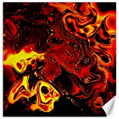 Fire Canvas 12  X 12  (unframed) by Siebenhuehner