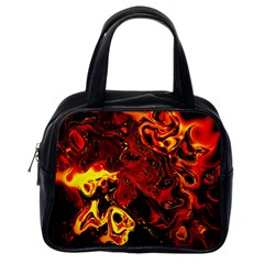 Fire Classic Handbag (one Side) by Siebenhuehner