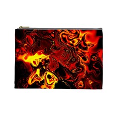 Fire Cosmetic Bag (large) by Siebenhuehner