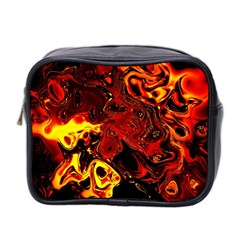 Fire Mini Travel Toiletry Bag (two Sides) by Siebenhuehner