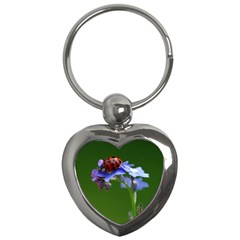 Good Luck Key Chain (heart) by Siebenhuehner