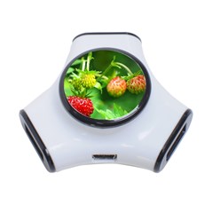 Strawberry  3 Port Usb Hub by Siebenhuehner