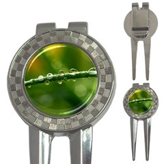 Waterdrops Golf Pitchfork & Ball Marker by Siebenhuehner