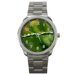 Waterdrops Sport Metal Watch by Siebenhuehner